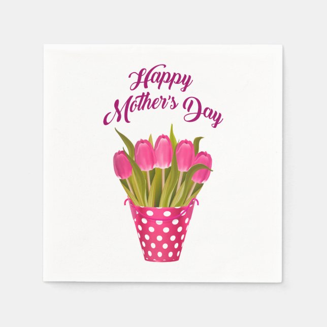 Happy Mother's Day Napkins (Front)