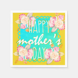 Happy Mother's Day Napkins