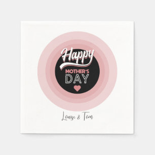 Happy mother's day napkins