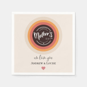 Happy mother's day napkins