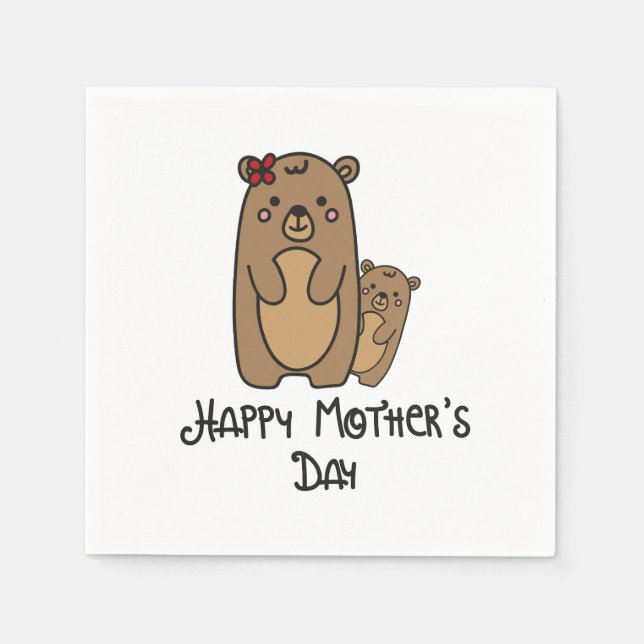 Happy Mother's Day Napkins (Front)