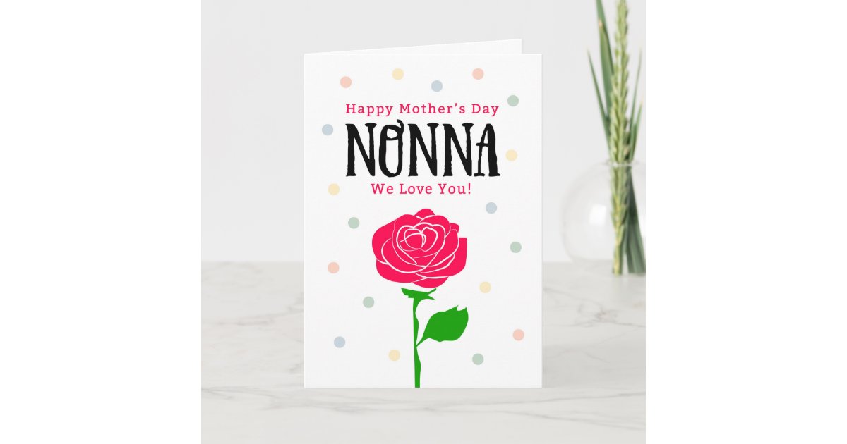 Mesmerizing Nonna Mother's Day Card Moment in 4K