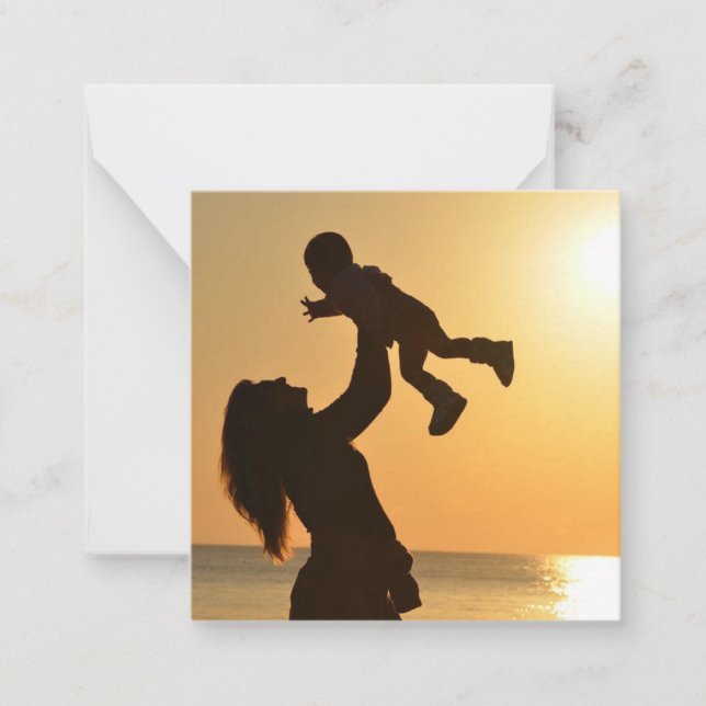 HAPPY MOTHER'S DAY NOTE CARD (Front)