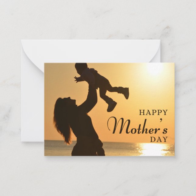 HAPPY MOTHER'S DAY NOTE CARD (Front)