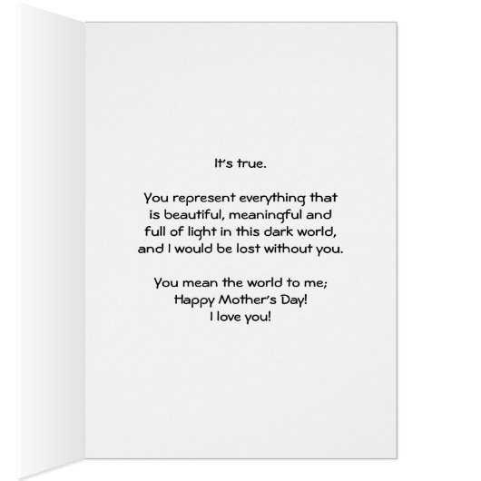 Happy Mother's Day, Oma, You Mean Everything (Inside (Right))