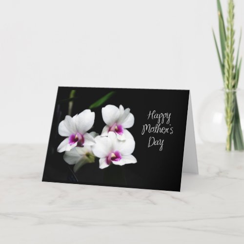 happy Mothers Day Orchids Card