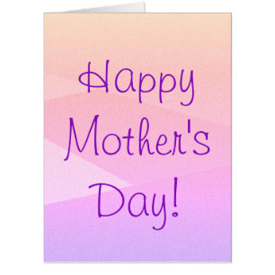 Happy Mother's Day Oversized Card