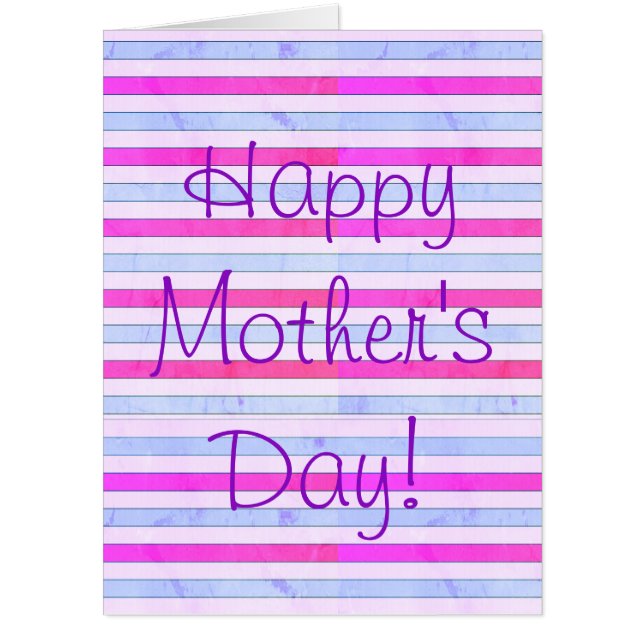 Happy Mother's Day Oversized Card (Front)