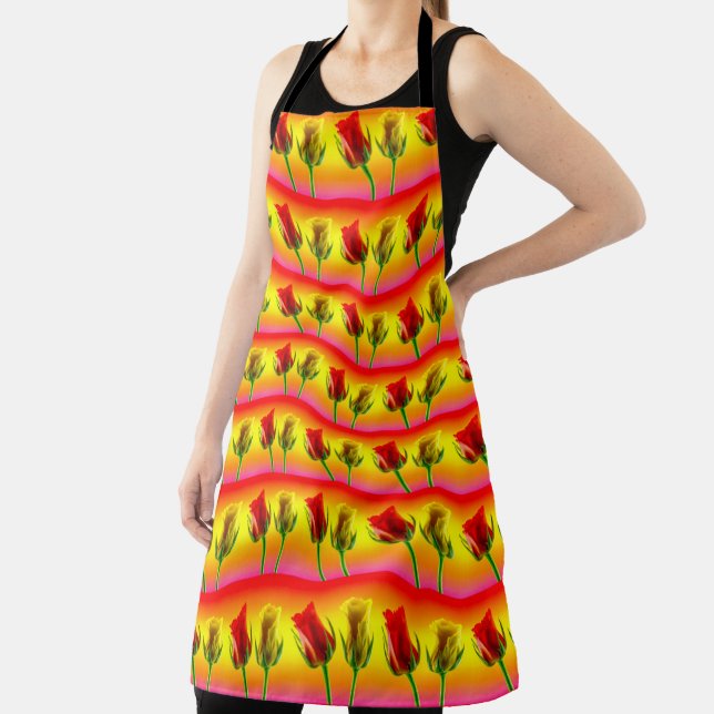 Happy Mother's Day Pattern Apron (Insitu)
