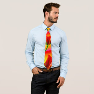 Happy Mother's Day Pattern Neck Tie
