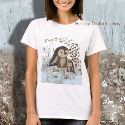 Happy Mothers Day penguin T_Shirt