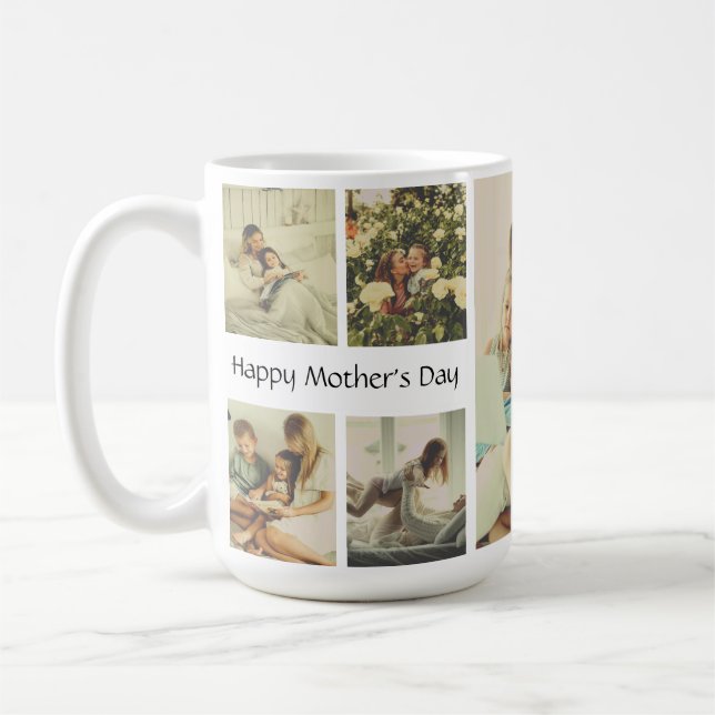 Happy Mother's Day - Personalized Mug for Mom (Left)