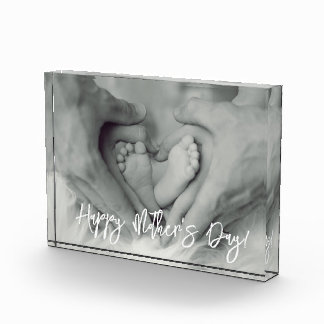 Happy Mother's Day Personalized Photo Gift  Block