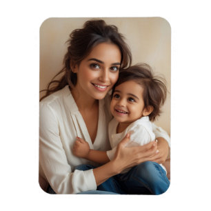 Happy Mother's Day Personalized Photo Magnet