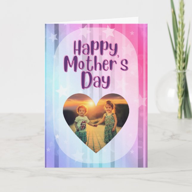 Happy Mother's Day Photo Card (Front)