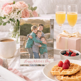 Happy Mother's Day Photo Card