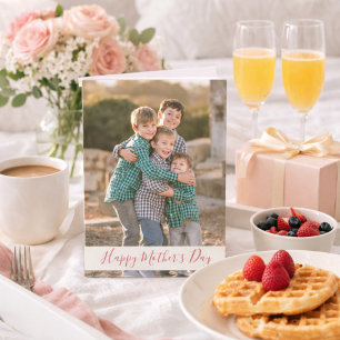 Happy Mother's Day Photo Card