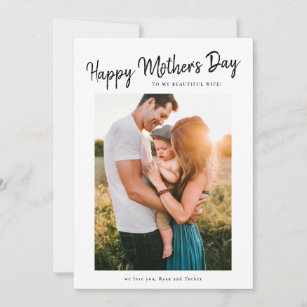 Happy Mother's Day photo Mother's Day card
