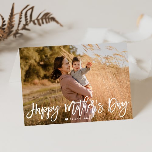 Happy Mothers Day Photo Overlay Card