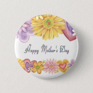 Happy Mothers Day Pinback Button