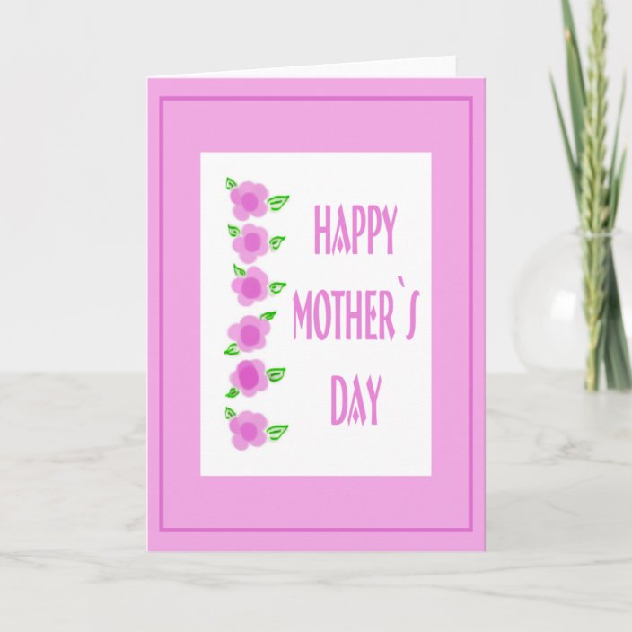 Printable Mothers Day Flower Poem