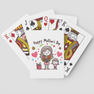 Happy Mother's Day Poker Cards