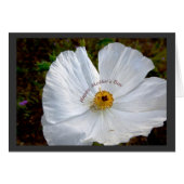 Happy Mother's Day Poppy Card (Front Horizontal)