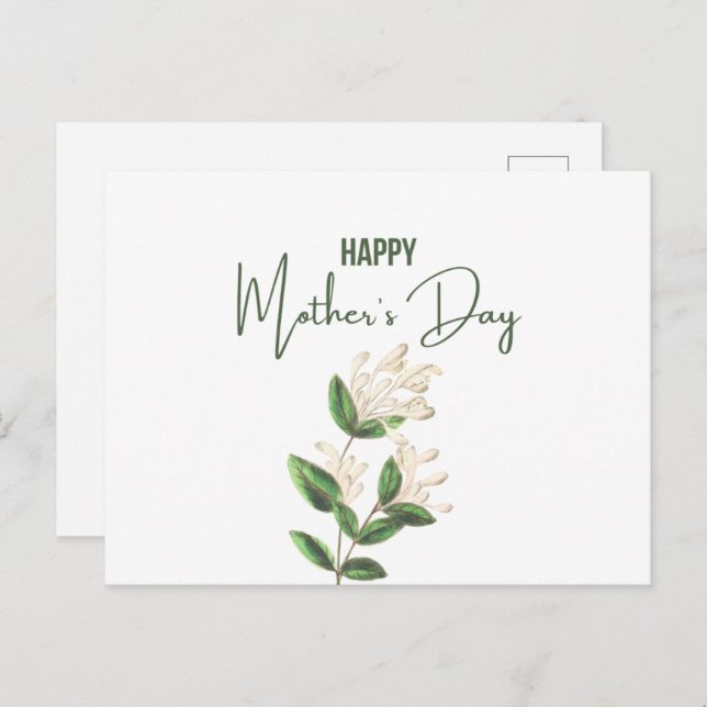 Happy Mother's Day Post Card (Front/Back)