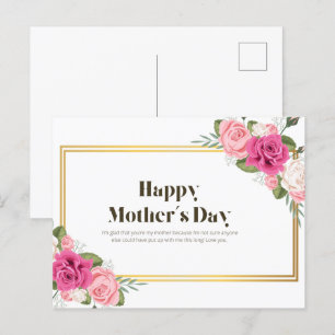 Happy Mother's Day Post Card