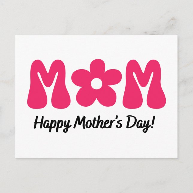 happy mother's day postcard (Front)