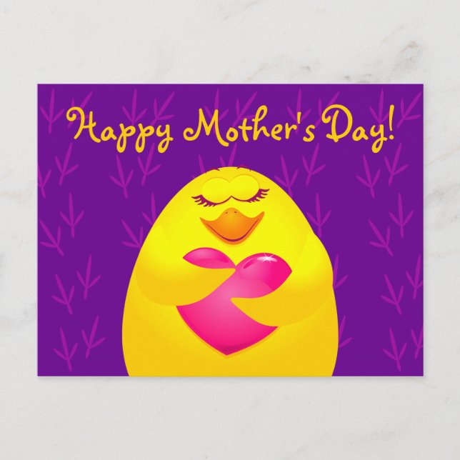 Happy Mother's Day, postcard (Front)