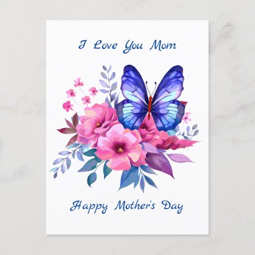 Happy Mothers Day Postcard