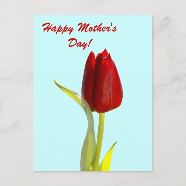 Happy Mother's Day Postcard (Front)