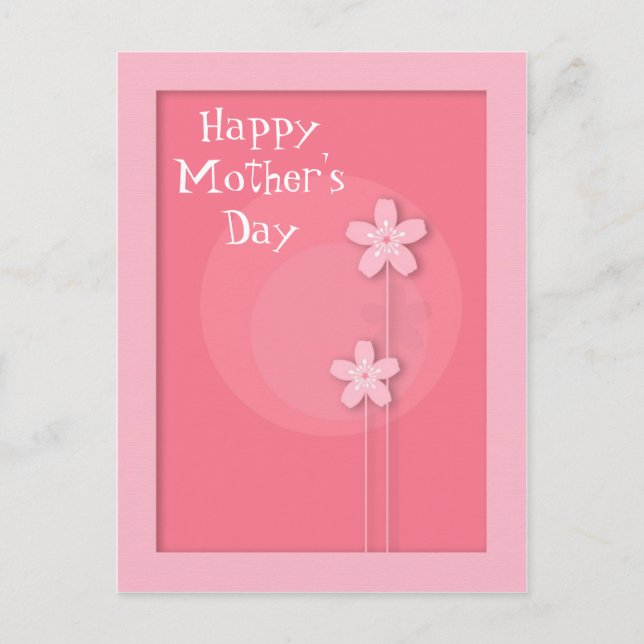 Happy Mother's Day Postcard (Front)