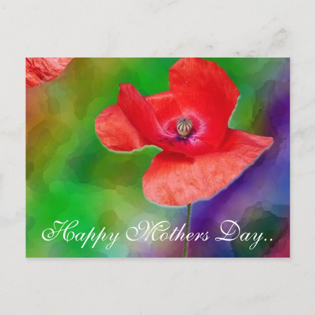 Happy Mothers Day.. Postcard (Front)