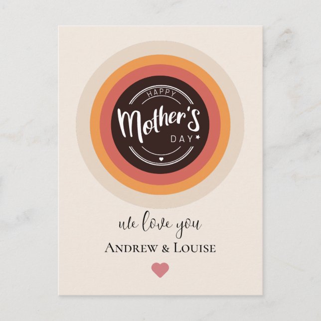 Happy mother's day Postcard (Front)