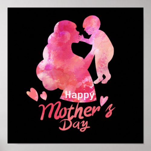 Happy Mothers Day Poster