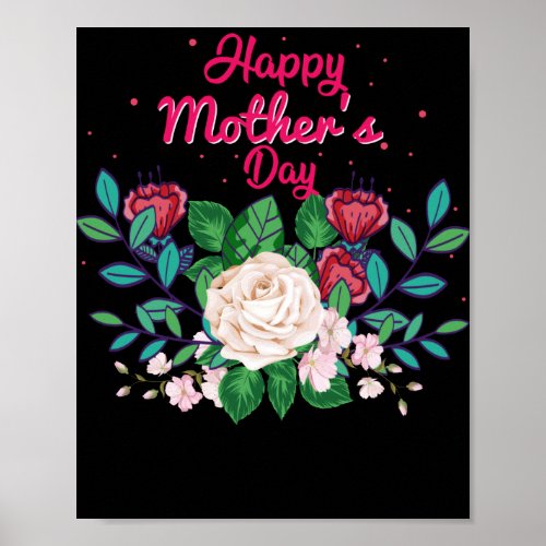Happy Mothers Day Poster