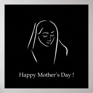 Happy mother's day poster
