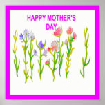 Happy Mother&#39;s Day Poster at Zazzle