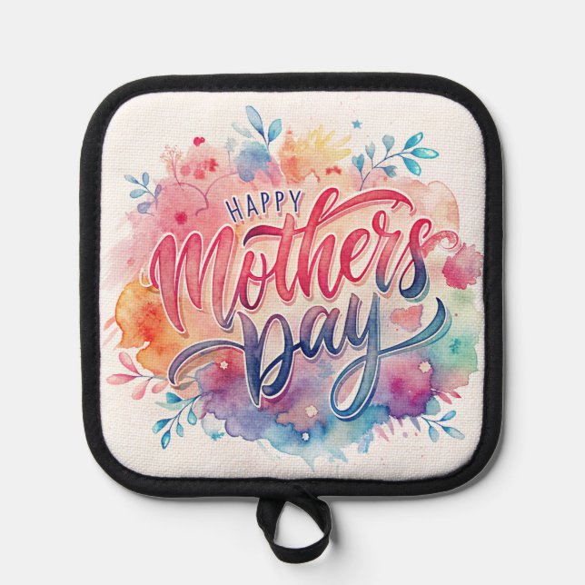 Happy Mother's Day Pot Holder (Front)