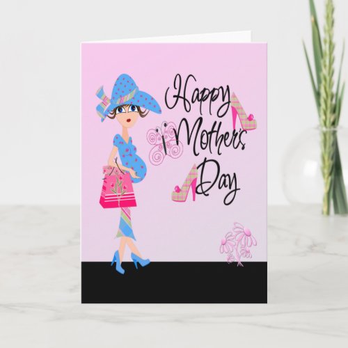 Happy Mothers Day Pregnant Mom Card