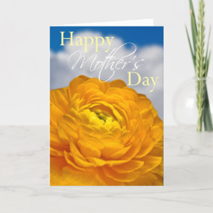 Happy Mother's Day Pretty Flower Photo Blank Card