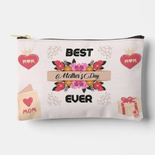 Happy Mothers Day Printable Card, Digital Mothers Accessory Pouch