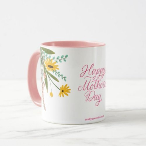 Happy Mothers Day Printed White Coffee Mug 