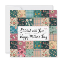 Happy Mother's Day - Retro Cute Quilt Pattern