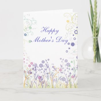 Happy Mother's Day - Romantic Design Card by karanta at Zazzle