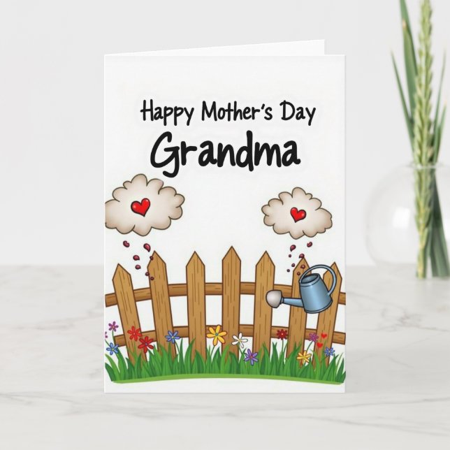 Happy Mothers Day Scene Card (Front)