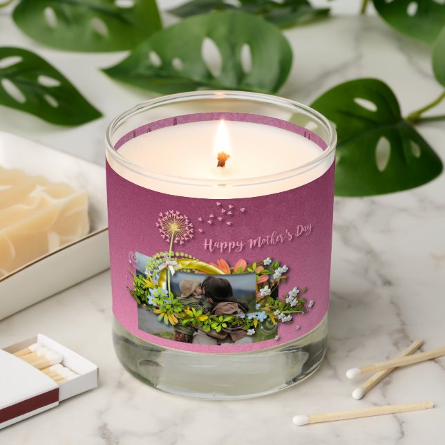 Happy Mother's Day Scented Candle (Lit)
