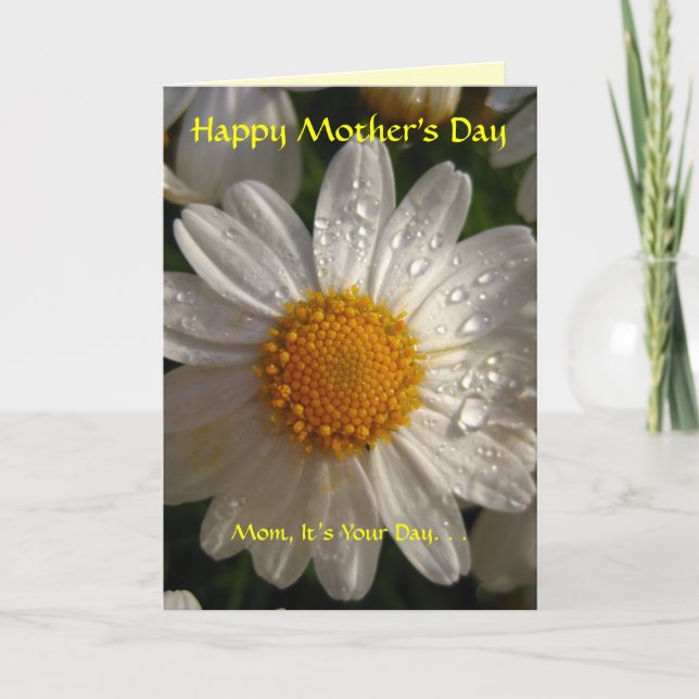 Happy Mother's Day, Sentimental Card (Front)